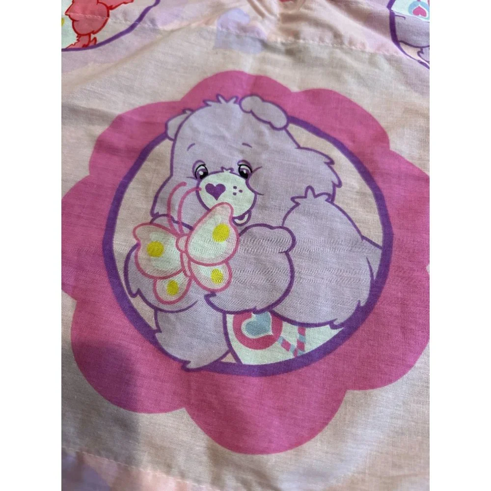 Vintage Care Bears Pink Curtain‎ Valance 2003/2004